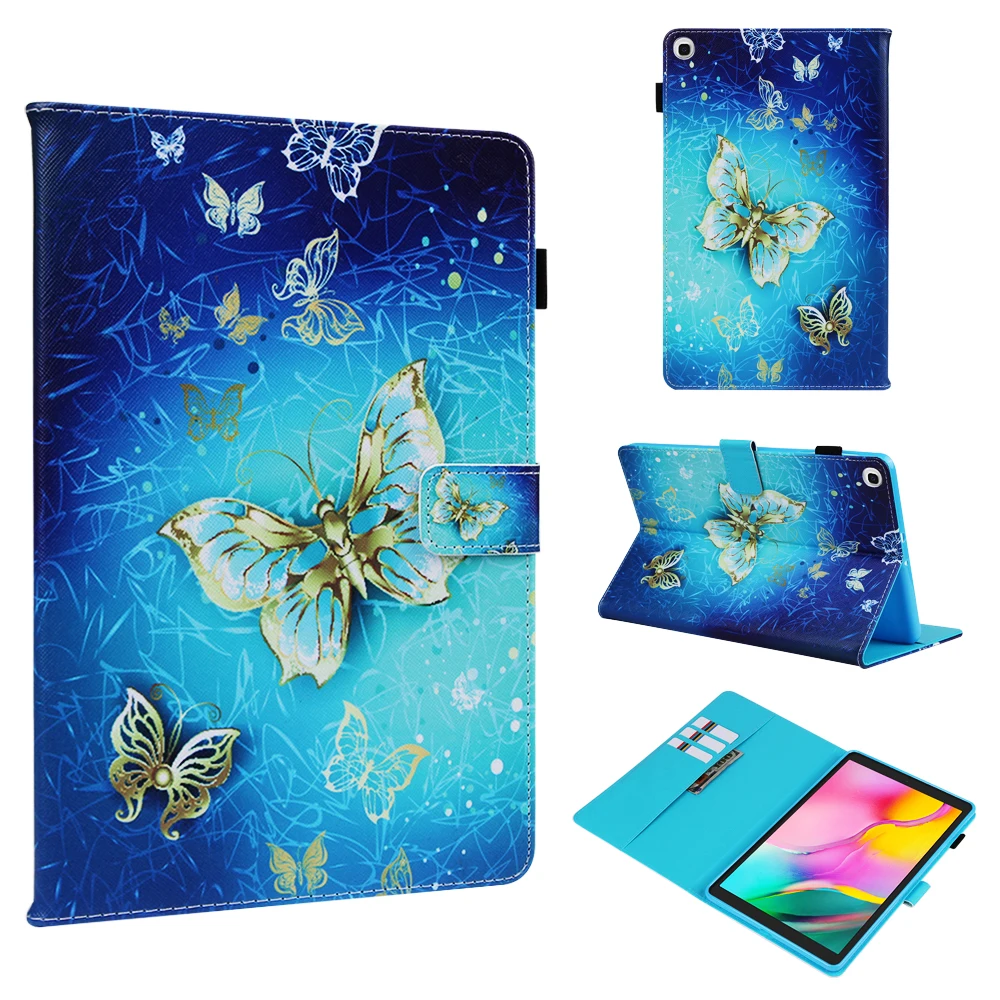 Мультфильм чехол для планшета Samsung Galaxy Tab A 2019 SM T510 T515 10 1 дюймов Smart Cover из