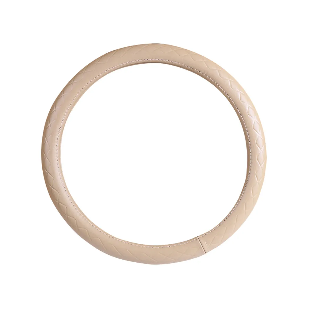 Универсальные чехлы из искусственной кожи для рулевого колеса автомобиля