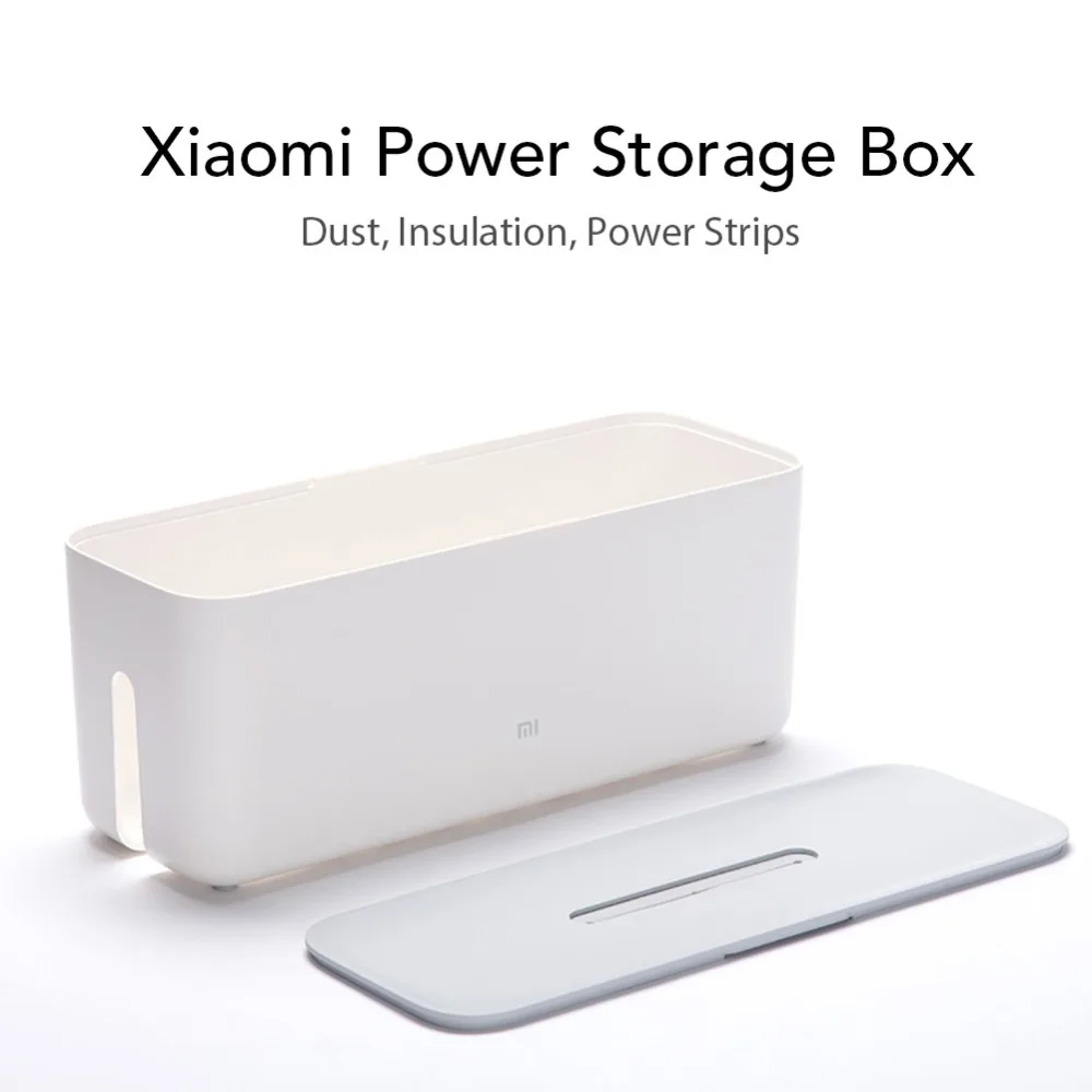 Оригинальный Органайзер Xiaomi для кабеля питания коробка хранения органайзер