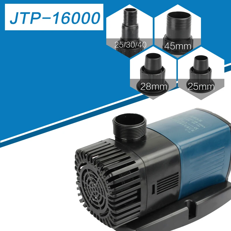 16000л/ч SUNSUN JTP 16000 погружной встроенный водяной насос для аквариума аквариум Пруд