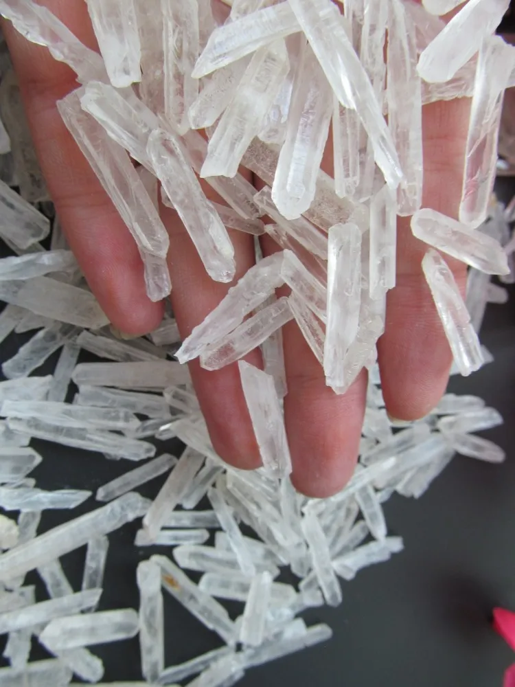 AA++ прозрачный натуральный Lemurian Seed кварцевый кристалл точки образец 20 шт./лот