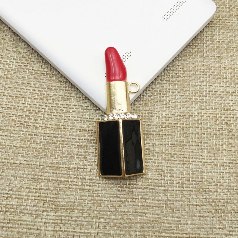 50 шт. модные подвески в виде помады для свадебного декора колье браслет цепочка