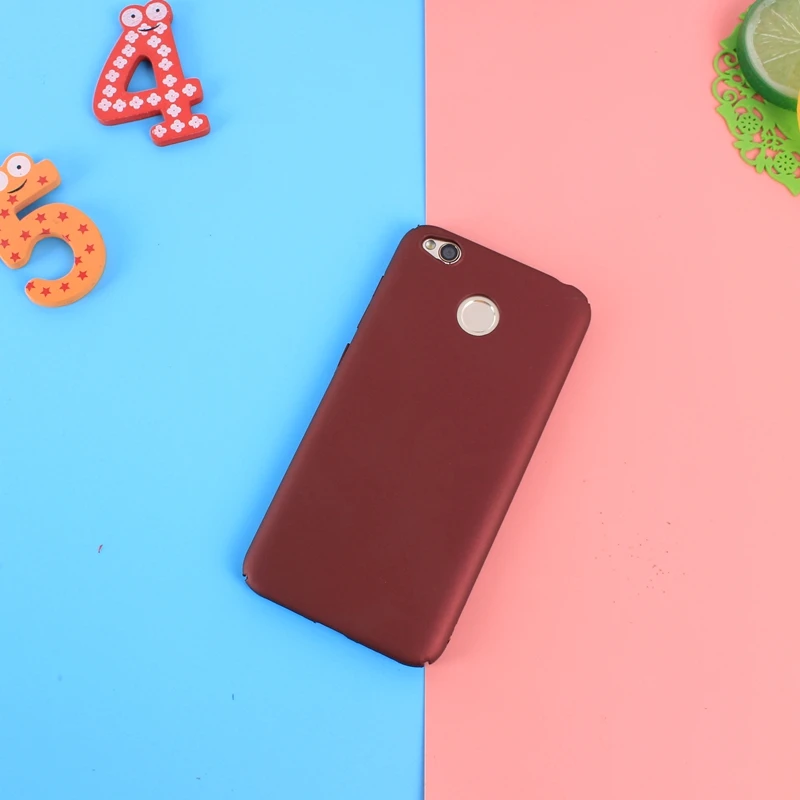 SICOOTE чехол для Xiaomi Redmi 4x Силиконовый Простой деловой красный розовый черный