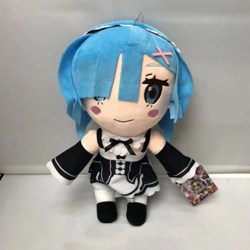 Аниме Re:Life in a different world from zero Rem Ram плюшевые игрушки мягкие куклы 32 см|dolls world|stuffed
