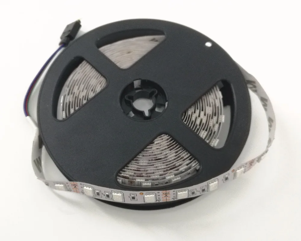 RGB 5 м SMD5050 Изменяемая цветная светодиодная полоса с датчиком драйвера пульт