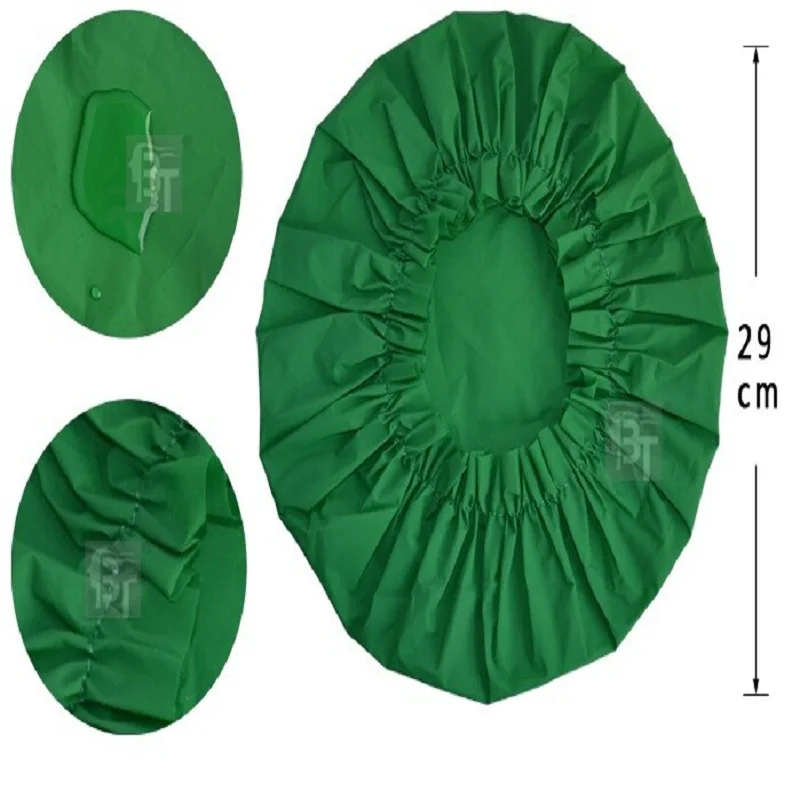 Водонепроницаемая шапка для душа женщин виниловая очень большая дышащая