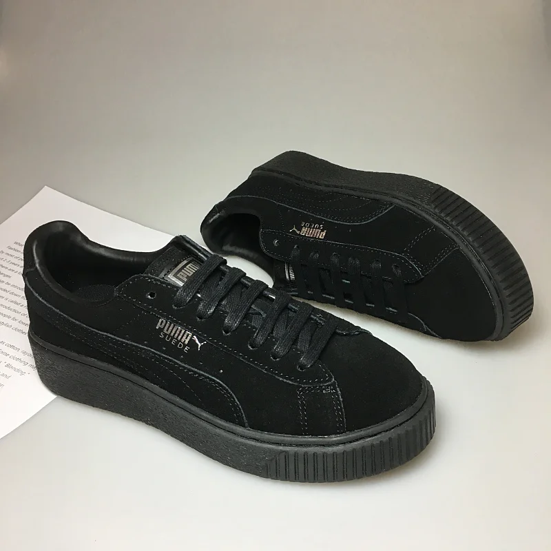 Puma Кроссовки puma толстый бархат подшитая обувь на платформе для мужчин и женщин