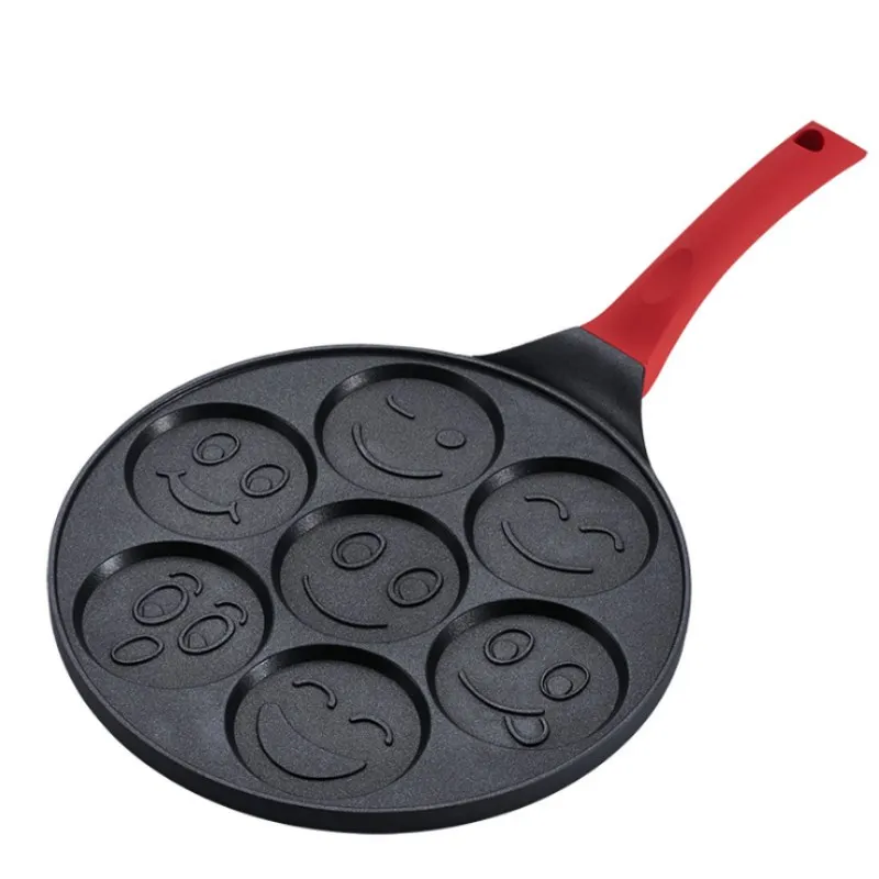 

DIY Breakfast Pot Rice Stone Pot Porous Pot Waffle Baking Pan Omelette Pot Baby Food Supplement Non-stick Pan