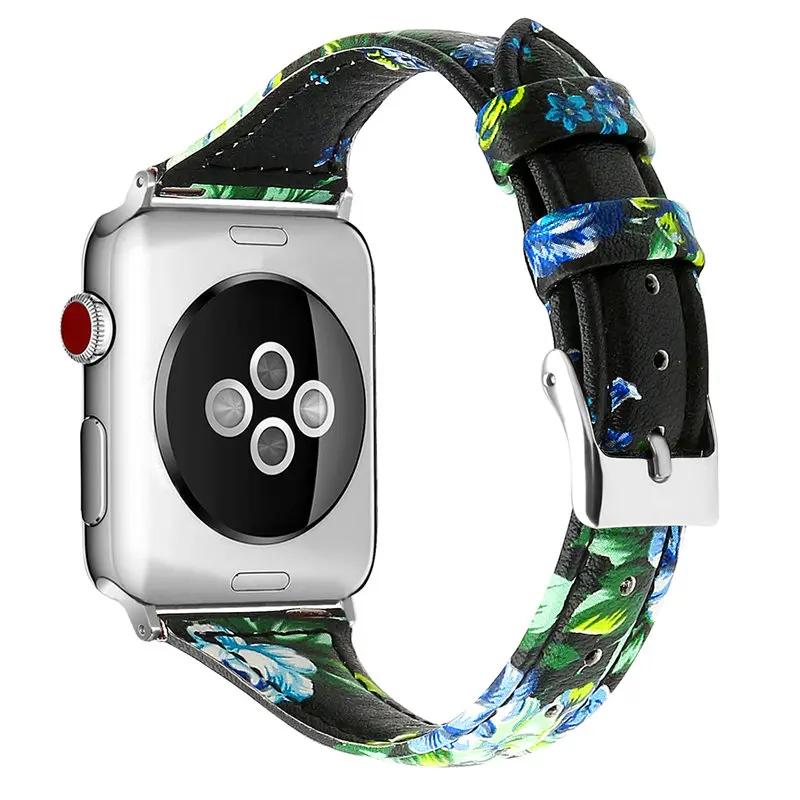 Кожаный ремешок для часов Apple Watch 38 мм 44 мм 40 мм 42 мм кожаный ремешок сменные браслеты для Iwatch браслет 83005 - Цвет ремешка: 12