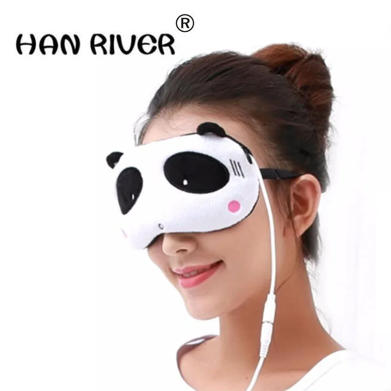 

HANRIVER High quality Cartoon cute febrile eye mask sleep steam heating to relieve the black eye eye fatigue USB hot selling