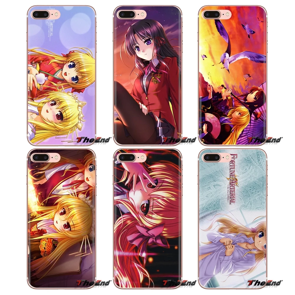 Soft Case Cover Fortune Arterial Anime Japan Art For Sony Xperia Z Z1 Z2 Z3 Z5 compact M2 M4 M5 C4 E3 T3 XA Huawei Mate 7 8 Y3II |