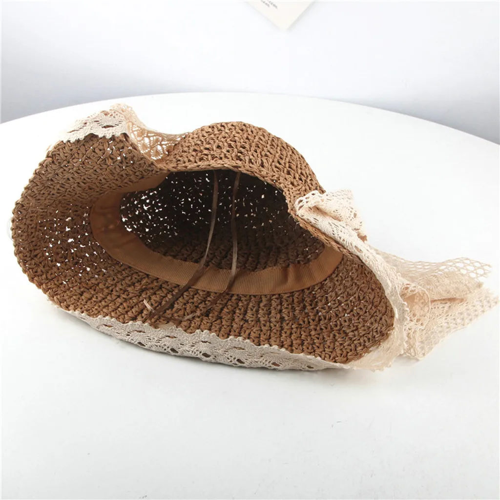 SAGACE кружевные соломенные шляпы для детей девочек маленьких шляпа летние