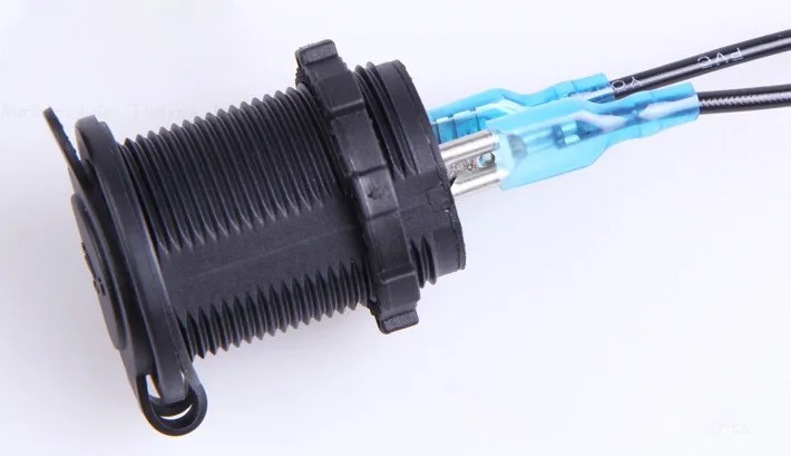 Мотоцикл Грузовик Dual USB Выход 5 В DC 1A/2.1A автомобиля Зарядное устройство Мощность адаптер розетка водонепроницаемый Зарядное устройство для мобильный телефон GPS