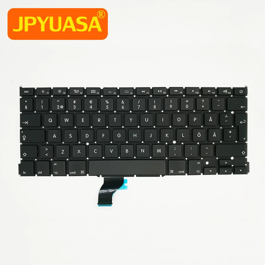 Новая клавиатура для ноутбука MacBook Pro Retina 13 3 дюйма A1502 SE шведская 2013 2015 лет|keyboard for