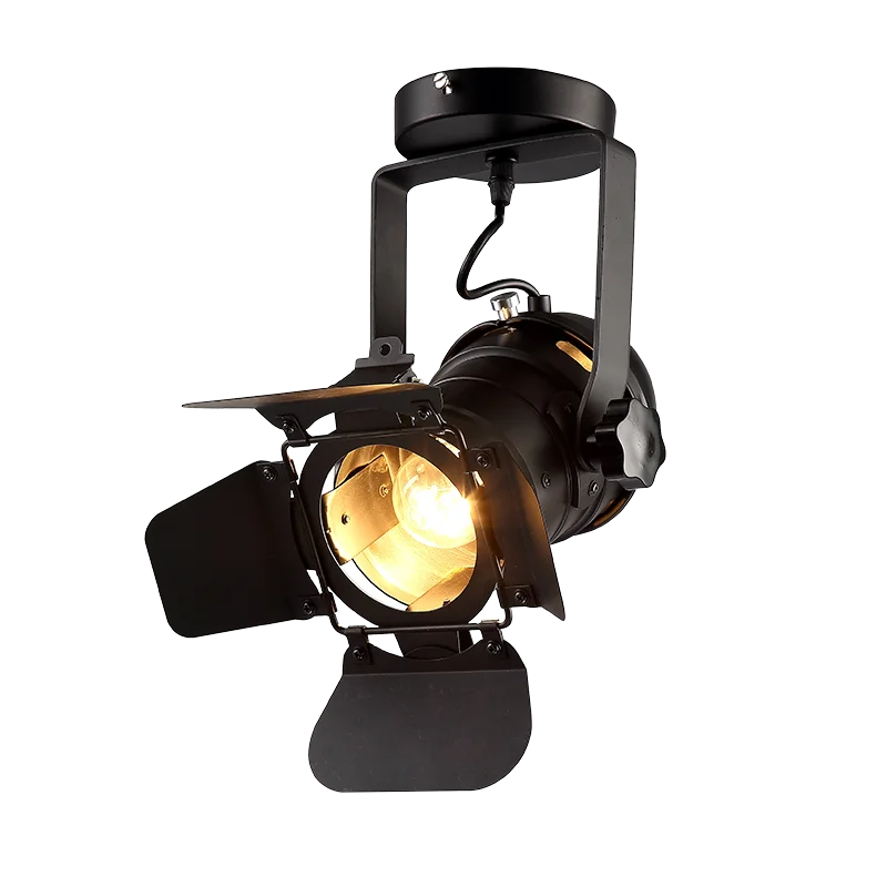 Лофт E27 гладить промышленного потолочный светильник Lamparas де Techo Luces Led Para Casas
