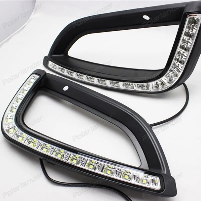 

2017 new arriival auto parts DRL LED Car styling daytime running lights for H/yundai IX35 2014-2015