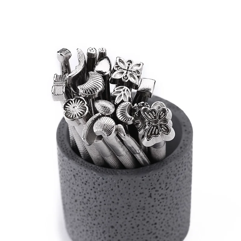 Инструменты для печати кожи набор инструментов изготовления седла и штампов