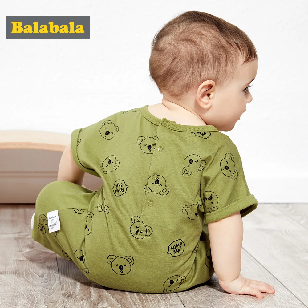 BalabalaBaby/Одежда для новорожденных Комбинезоны Летний Комбинезон Тонкий костюм из