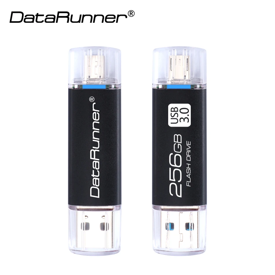 DataRunner OTG Usb флэш накопитель высокоскоростной для смартфона Stick 3 0 Флешка 32 Гб 64 128