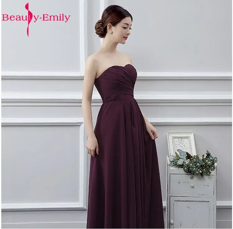 Платья подружки невесты Vestidos de madrinha de casamento без рукавов длиной до пола платья для выпускного вечера