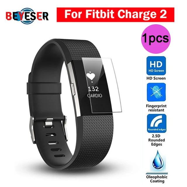 HD Protective Film Beyeser Аксессуары для браслета FitBit Charge 2 запасной браслет ремешок для браслета FitBit Charge 2 браслет для FitBit Charge 2 - Цвет: HD Protective Film