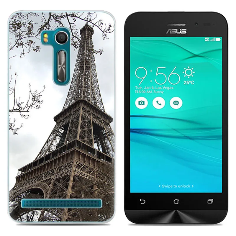 Для Asus Zenfone Go ZB552KL чехол 5 дюймов мультяшный мягкий для телефона из ТПУ X007D