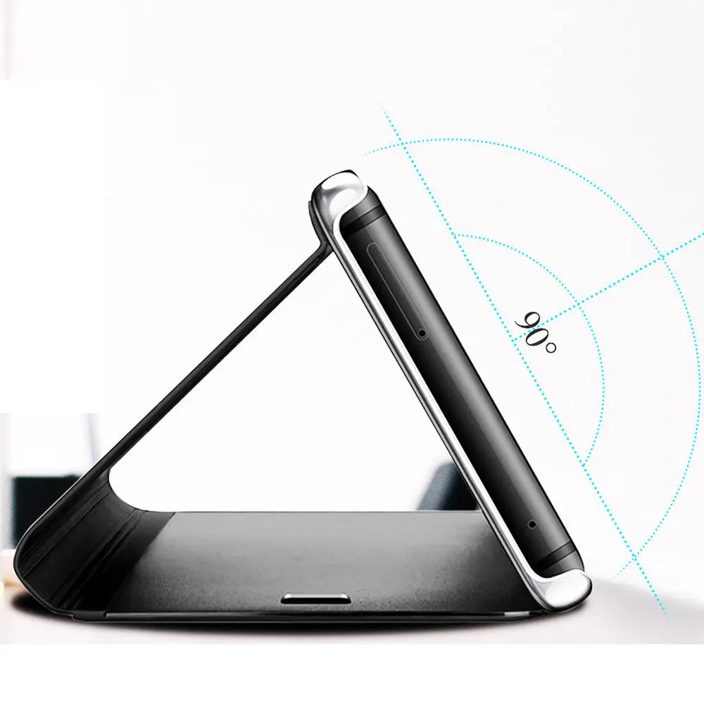 Роскошный умный чехол для Samsung Galaxy S9 S8 Plus S7 S6 Edge с откидной крышкой и подставкой