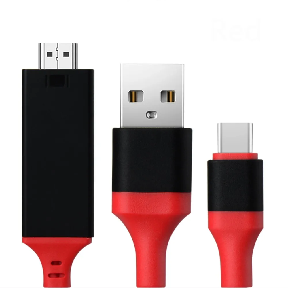 USB 3 1 Тип C к HDMI кабель адаптер конвертер Ультра HD 1080P Зарядка для Samsung Galaxy S9/S8/Note 9