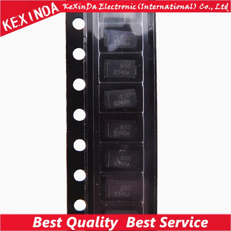 Женская модель B340A 3A 40V SMA IC 100 шт./лот Бесплатная доставка | Электронные компоненты