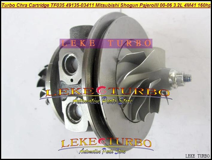 Бесплатная доставка турбокартридж CHRA Core TF035 49135 03411 03410 4913503410 для Mitsubishi Pajero III 00 Shogun