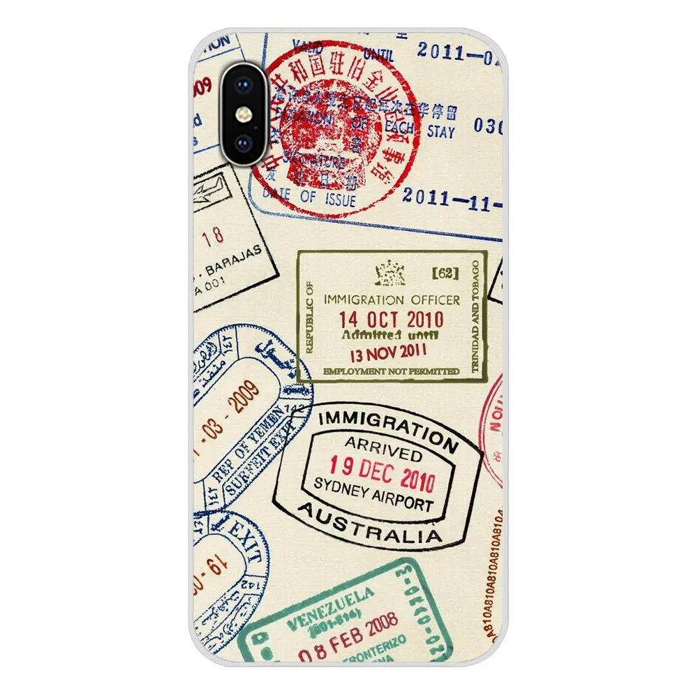 Для Nokia 2 3 5 6 8 9 230 3310 1 7 Plus для LG Q6 X прозрачный мягкий чехол Ретро почтовая карта
