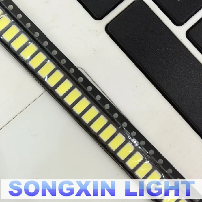 Набор диодов 1000 SMD LED 5730 10 видов красный/зеленый/синий/белый/желтый/теплый