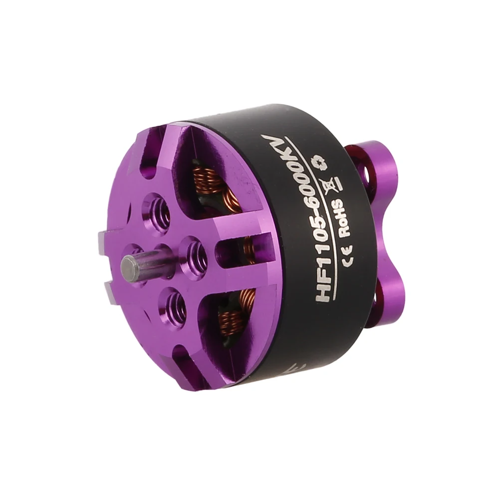 HF 1105 6000KV 2 3S бесщеточный двигатель RC для 90 мм 100 130 гоночный Дрон Квадрокоптер Мини