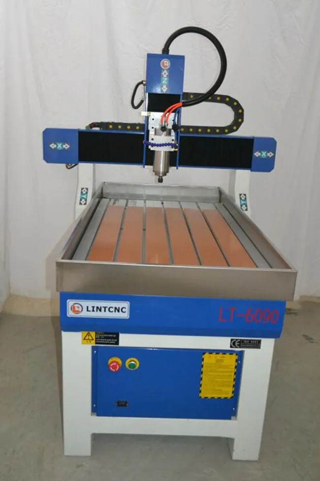 Цзинань горячая продажа 6090 реклама cnc гравировальный станок 2 кВт шпиндель