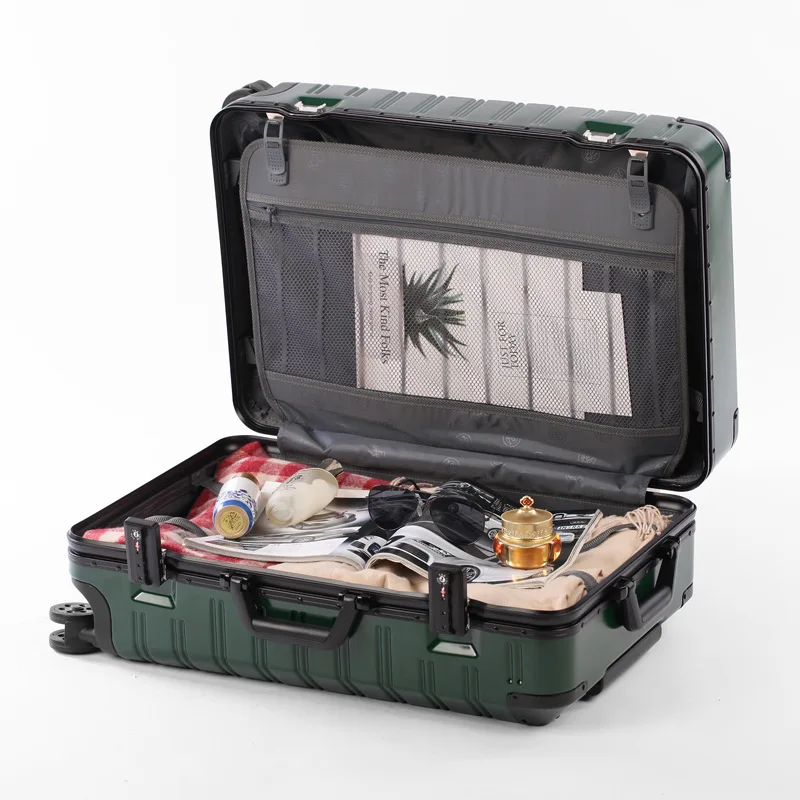 New Travel Suitcase Aluminum Frame+ABS Rolling Luggage TSA Lock Trolley Bag Spinner 20' Boarding | Багаж и сумки
