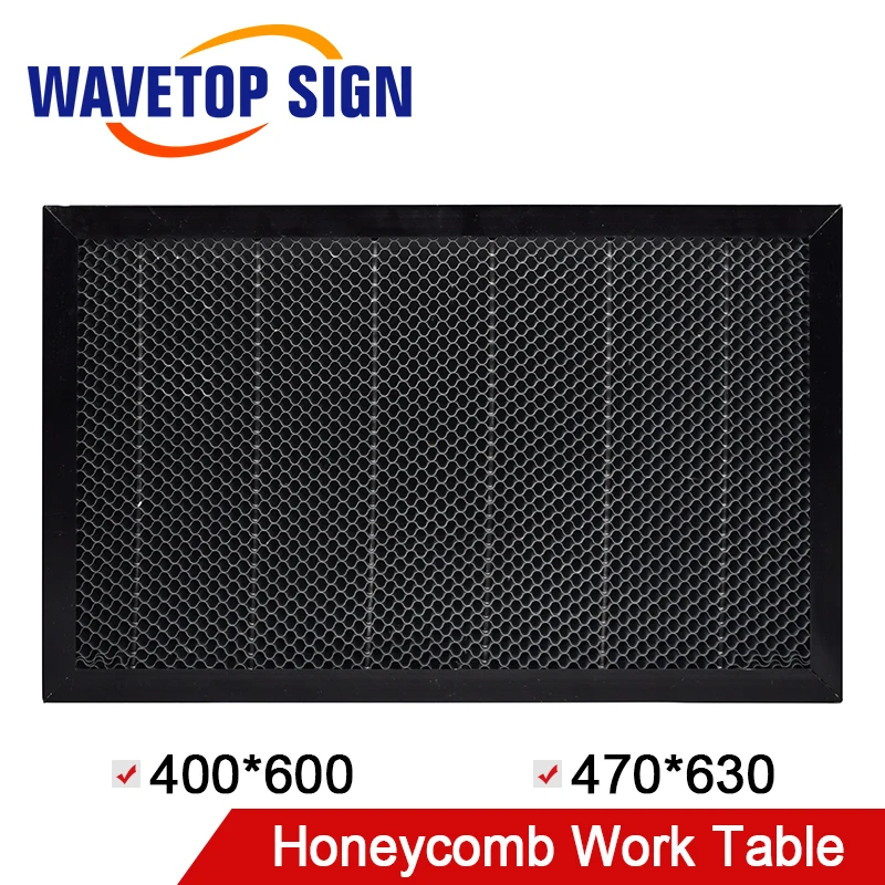 WaveTopSign сотовидный Рабочий стол 400*600 470*630 мм Размеры доска платформы лазерные