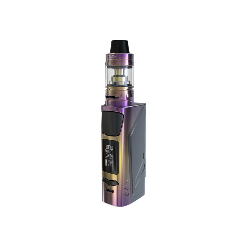 Оригинал IJOY Elite ps2170 комплект 100 Вт e пачку сигарет mod VAPE и 3.2 мл майка с cam1 катушки 21700