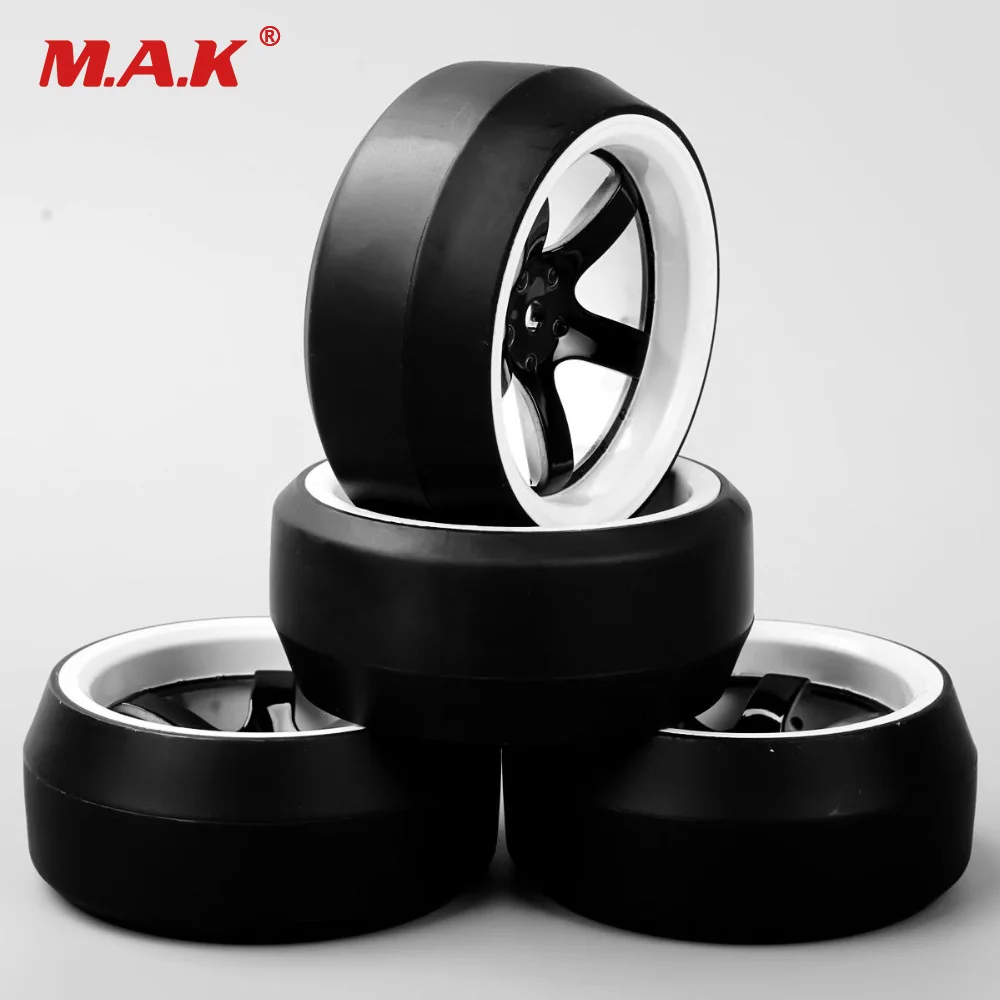 12 мм Hex 4 шт./компл. 1:10 RC плоские шины для дрифта обод HSP HPI On Road Car accessories D5NWK +