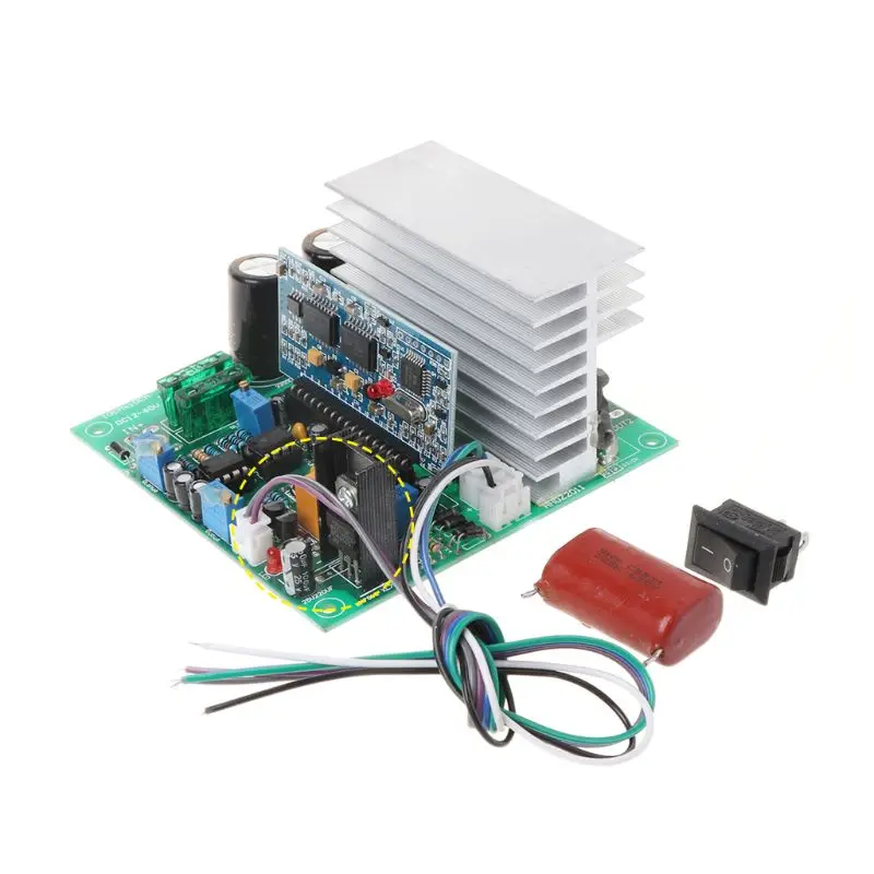 Инвертор с чистым синусом Мощность преобразователь частоты доска 12/24 V/48 V 600/1000/1800W готовой Панели для "сделай сам"
