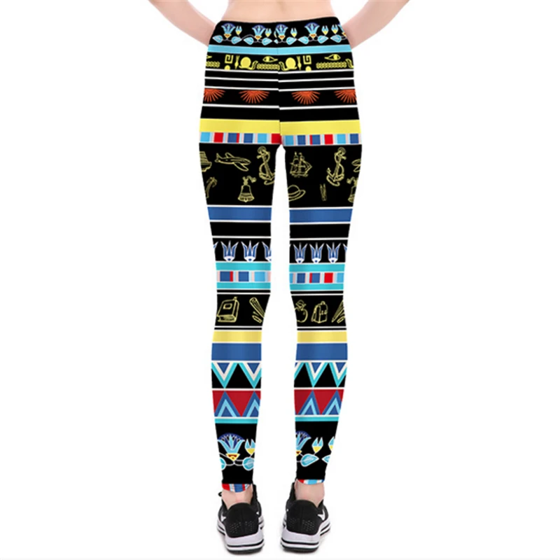 Sexy Girl Old Glory The Avengers Wonder Woman Star 3D Printed High Waist Workout Fitness Women Leggings Pants | Женская одежда