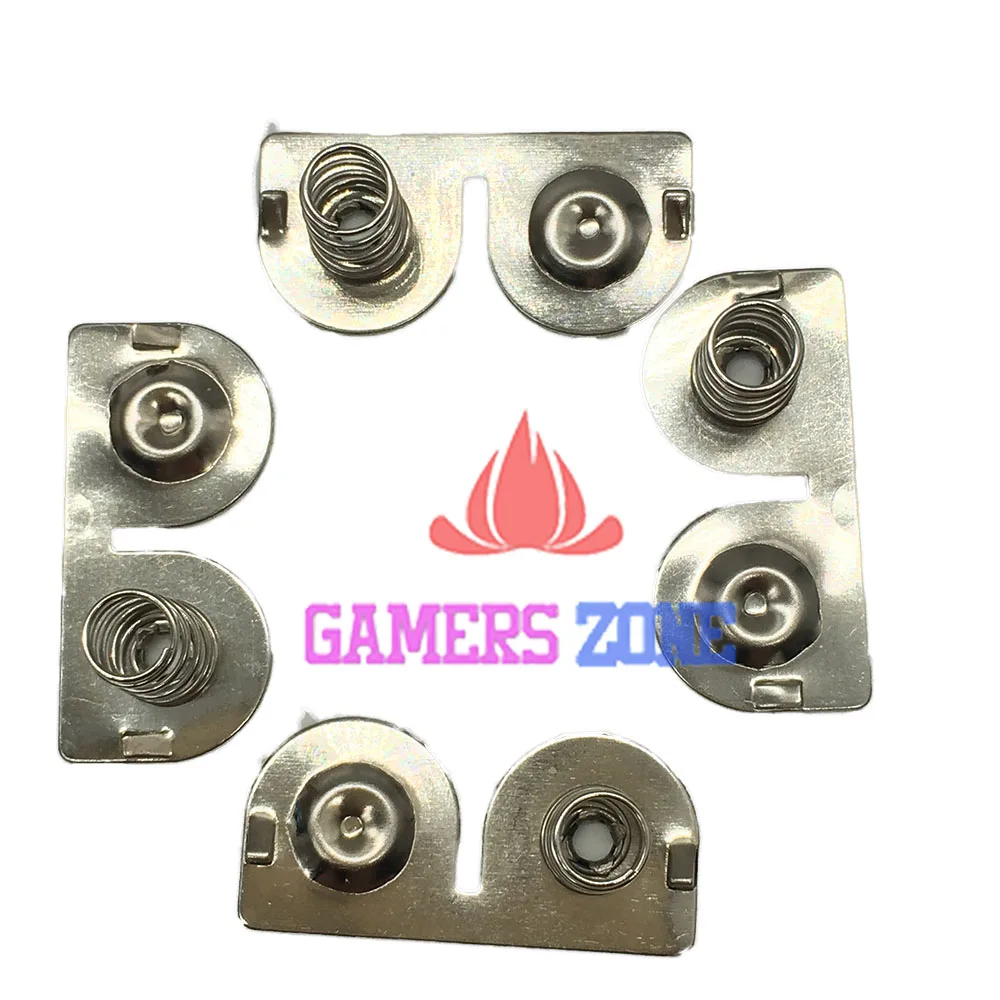 Клеммы для аккумуляторов разных цветов 50 шт. Пружинные контакты корпус gbc