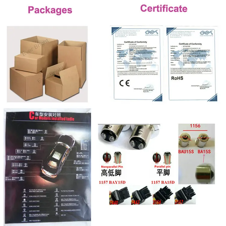 4 шт. H1 H3 Светодиодный светильник 2835 15 SMD DC 12V светодиодный 6500k белый автомобильный противотуманный светильник лампа дальнего света