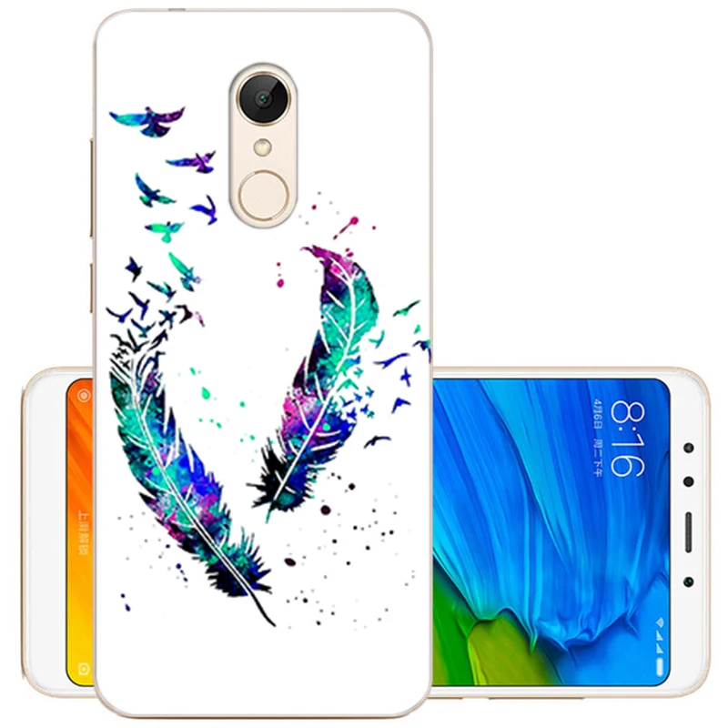 2 Чехол для Xiaomi Redmi 5, Мягкий ТПУ силиконовый чехол для Xiaomi Redmi 5, чехол с 3D рисунком, чехол-бампер для Redmi 5, чехол для телефона - Цвет: 2