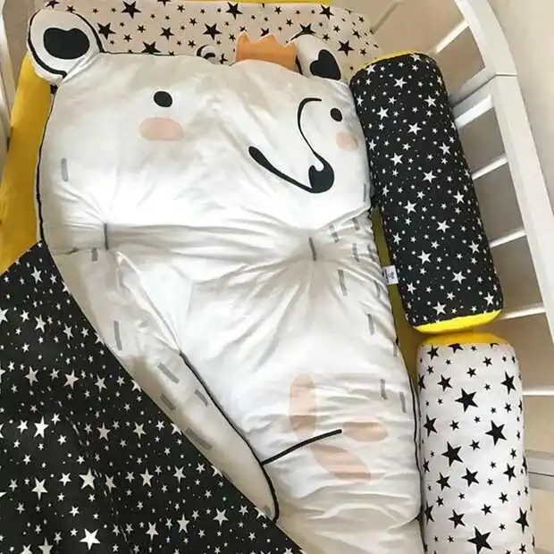 INS белый кролик енот игровой коврик детское одеяло утолщенный для ползания