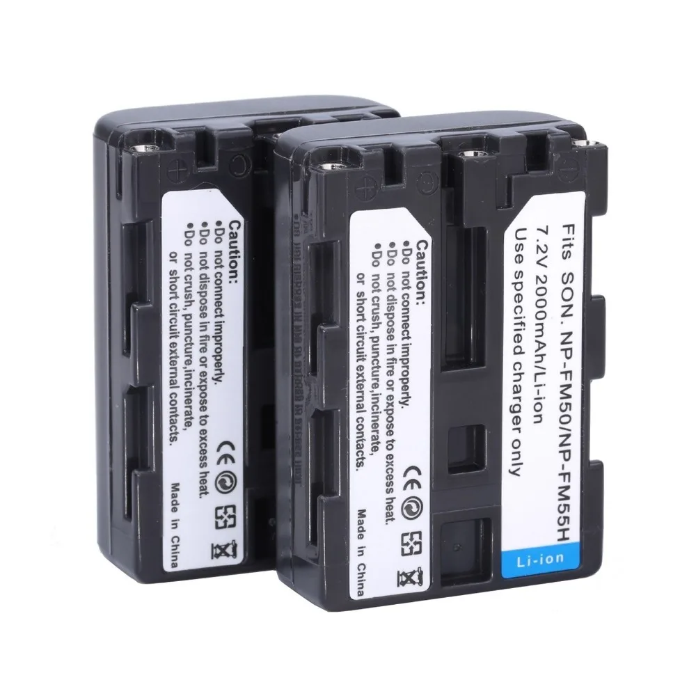 2 шт. NP FM50 FM55H FM55h батарея для Sony HC1 TRV280 TRV350 TRV250 TRV19 TRV22 TRV27 TRV33 TRV460 TRV140 TRV17|np fm50|battery np