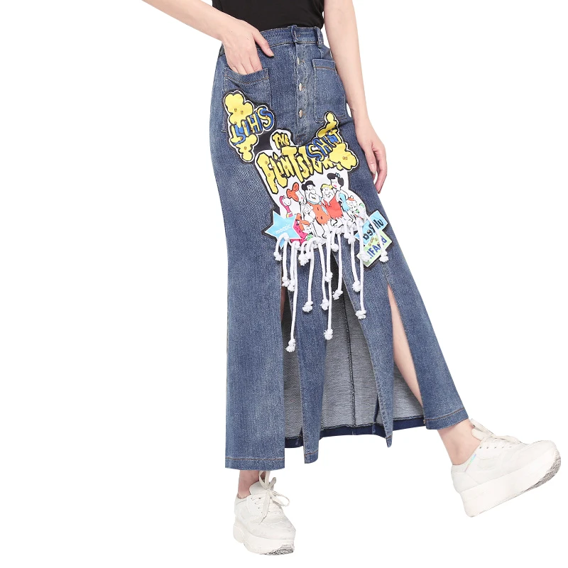 2017 новый летний кисточка персонажа из Мультфильма печати ковбой сексуальный Bodycon