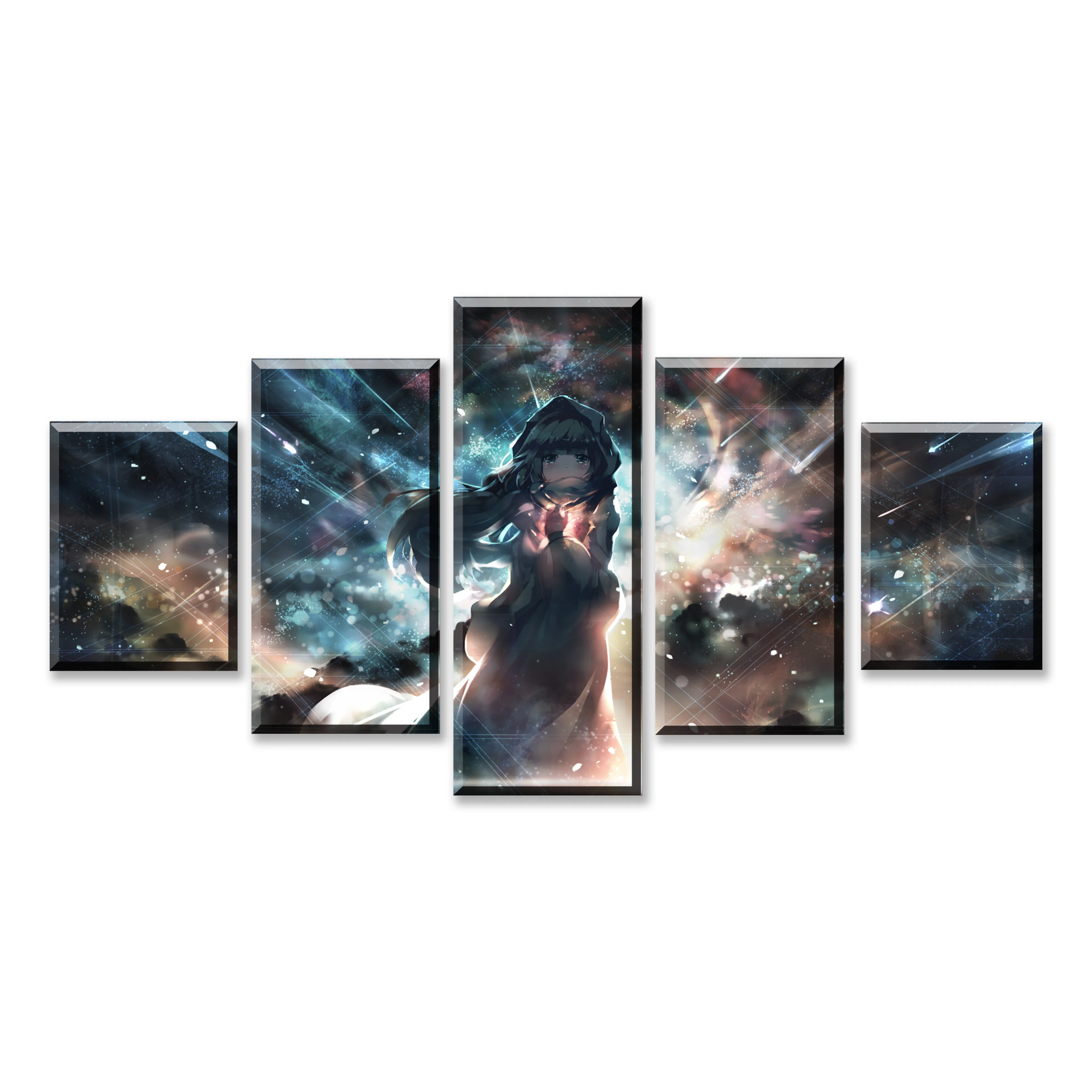 

HD Print 5 Piece Anime Canvas Art Poster Original Cartoon Paintings On Canvas Wall Art For Home Decorations Decor Framework