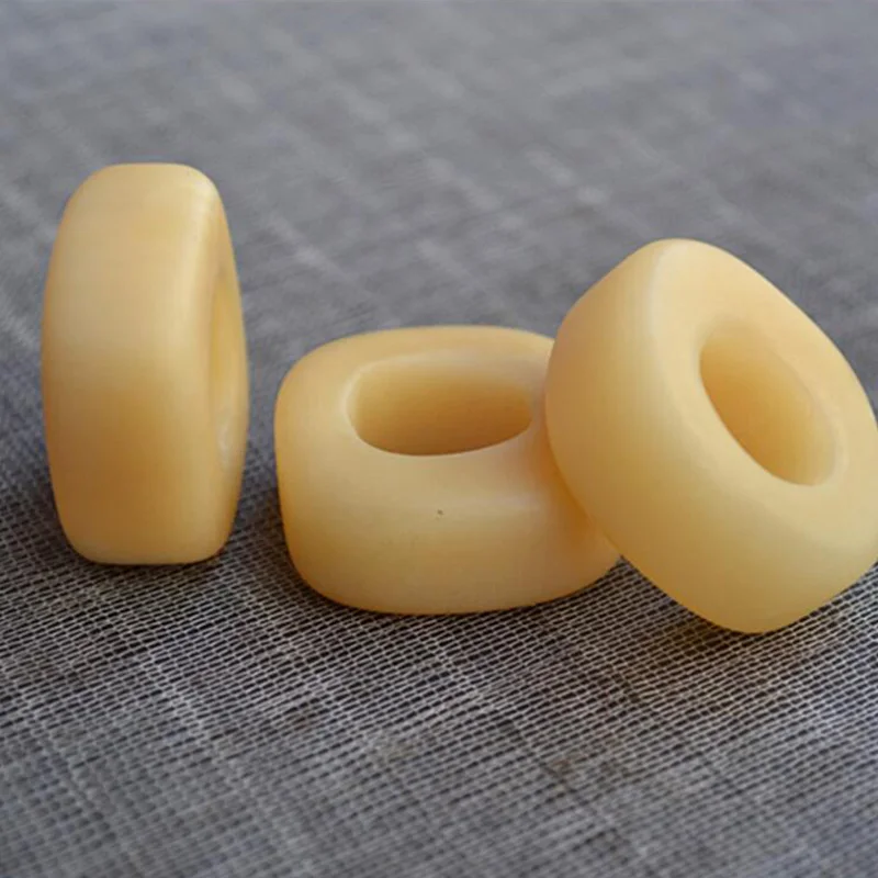 WEIYU Classic Handmade Carved Irregular Shape Tibetan Yak Bone Circle Pendant Beads For DIY Sweater Necklace Jewelry Accessories | Украшения