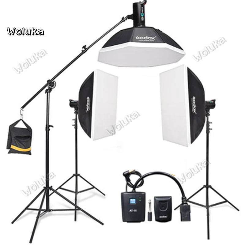 Набор из трех ламп Godox DE400w для фотосъемки создания лиангирования мягкая световая