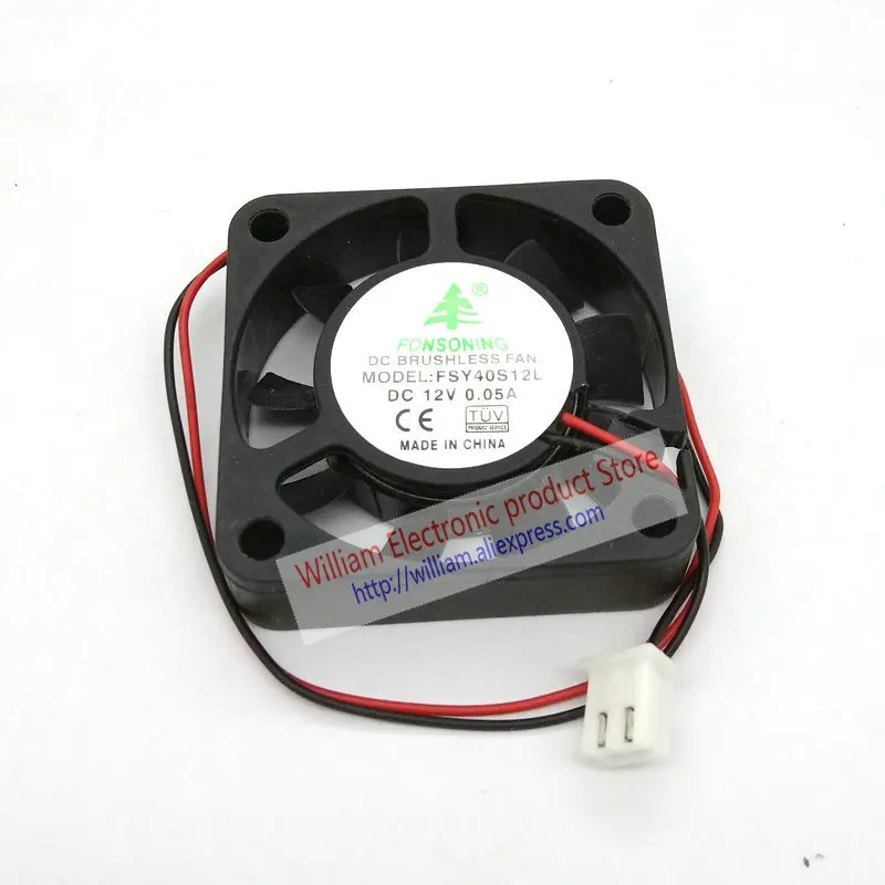 Новый оригинальный бесшумный охлаждающий вентилятор FONSONING FSY40S12L 12 В постоянного